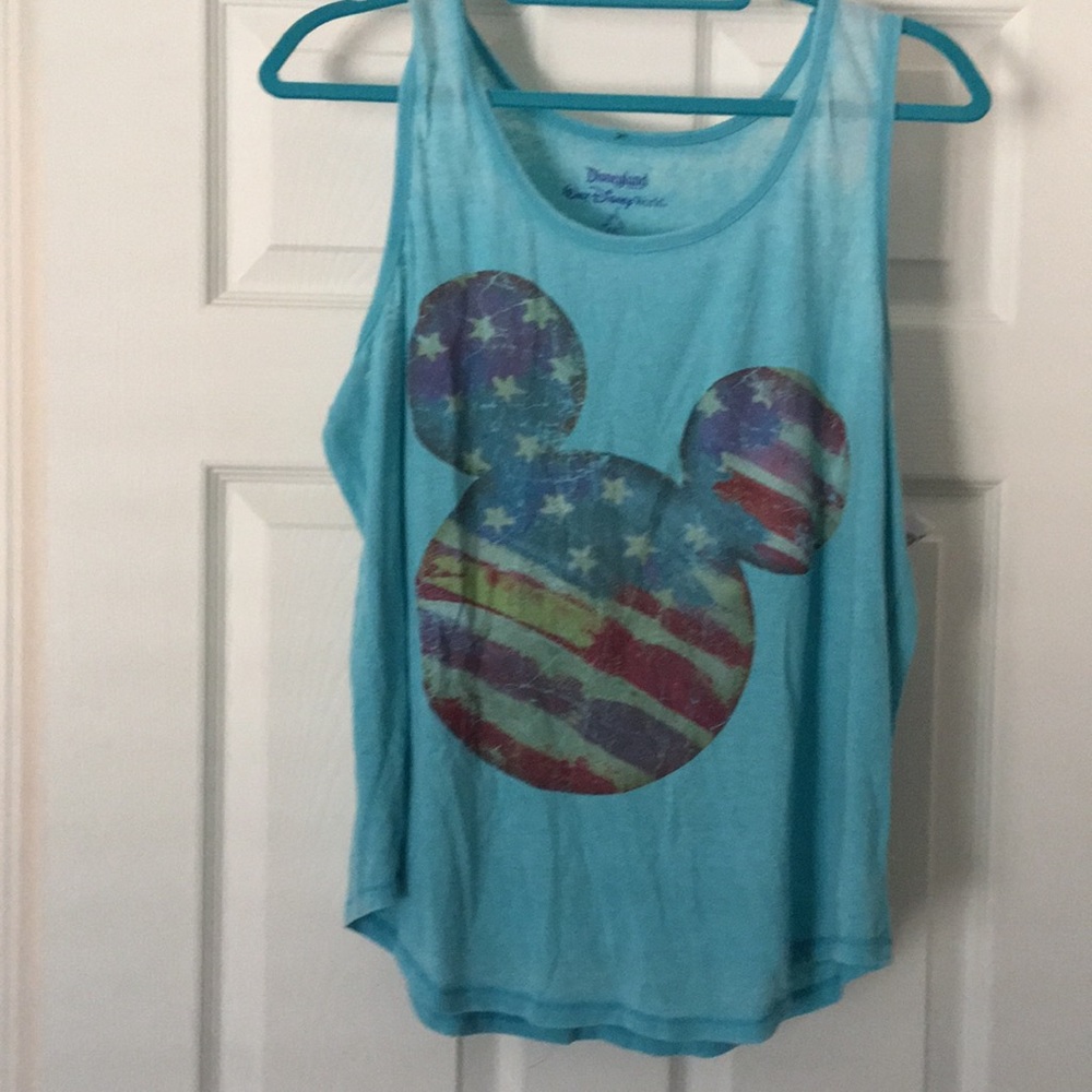 4th of July Mickey tank top